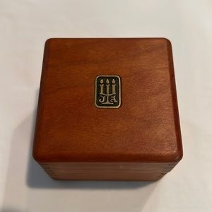 James Avery small wooden box